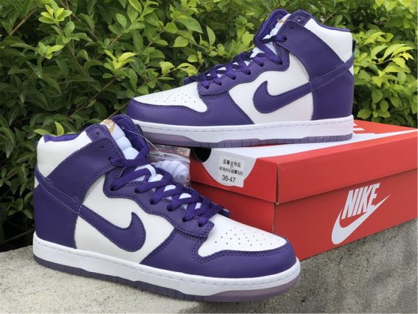 Nike Dunk High Varsity Purple release