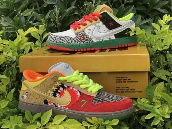 Nike Dunk SB What the Dunk cement