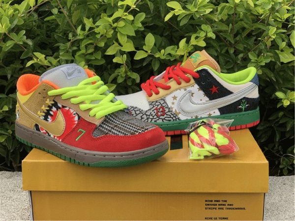 Nike Dunk SB What the Dunk sneaker