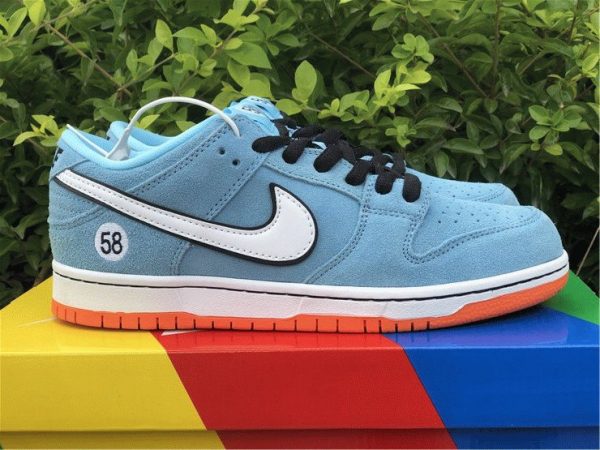 Nike SB Dunk Low 58 Blue Chill Safety Orange