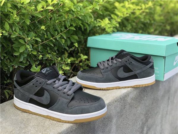 Nike SB Dunk Zoom Low Dark Grey mudguard