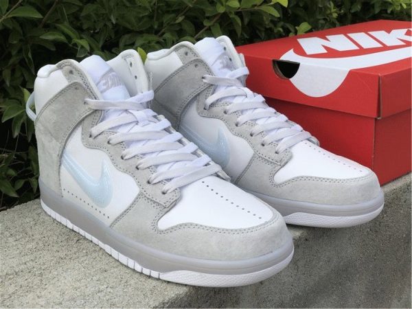 Slam Jam Dunk High White Pure Platinum white upper