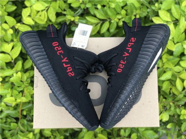 adidas Yeezy Boost 350 V2 Black Red 2020 panel