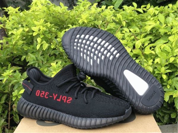 adidas Yeezy Boost 350 V2 Black Red on sale
