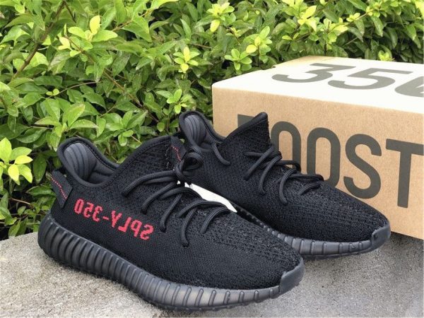 adidas Yeezy Boost 350 V2 Black Red sneaker