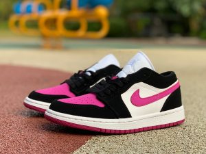 Air Jordan 1 Low Black Cactus Flower