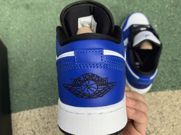 Air Jordan 1 Low Game Royal Heel