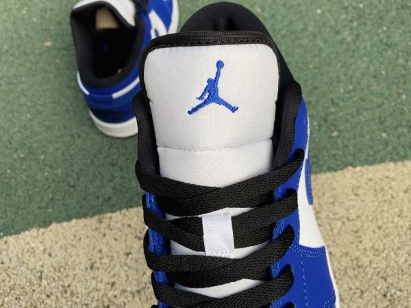 Air Jordan 1 Low Game Royal tongue