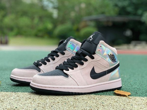 Air Jordan 1 Mid Dirty Powder Iridescent