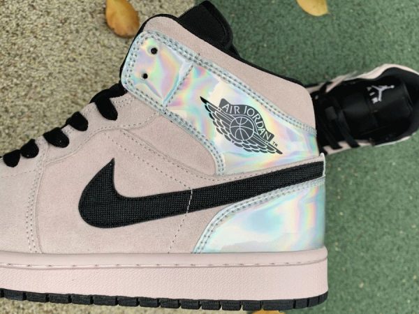 Air Jordan 1 Mid Dirty Powder Iridescent shoes