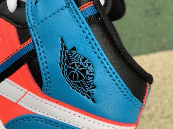 Air Jordan 1 Mid GS Game Time wings