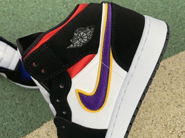 Air Jordan 1 Mid Laker Top 3 Rivals shoes