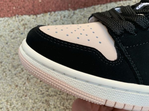 Women Air Jordan 1 Low Guava Ice black mudguard