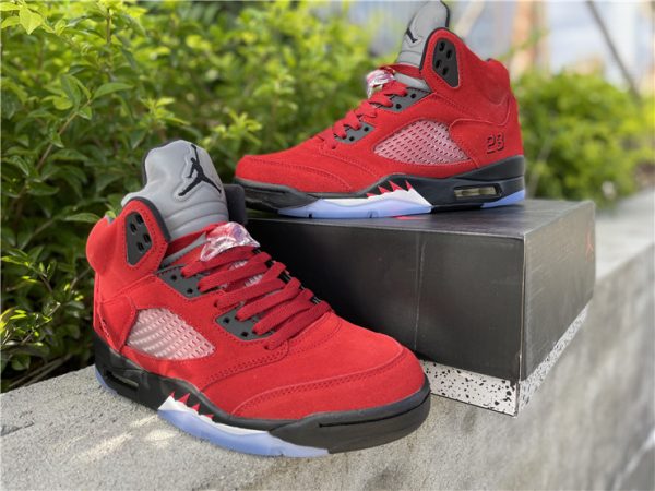 2021 Nike Air Jordan Retro 5 Raging Bull DD0587-600 overall