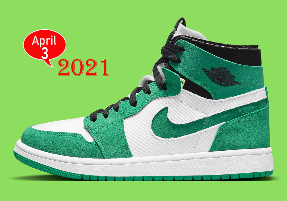 Air Jordan 1 Zoom CMFT Stadium Green