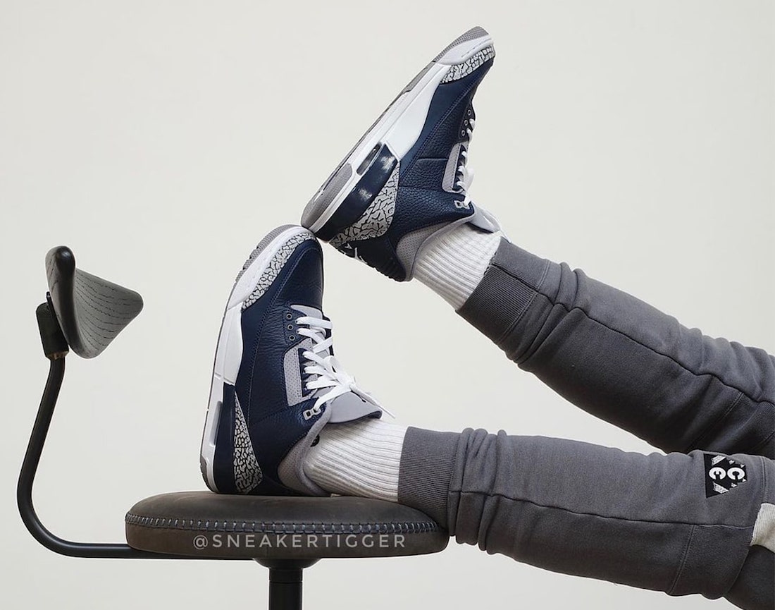 air jordan 3 midnight navy