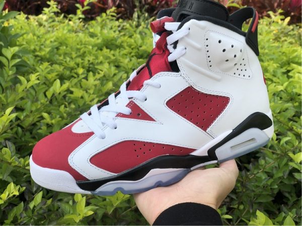 Air Jordan 6 Carmine basketball shoes 2021