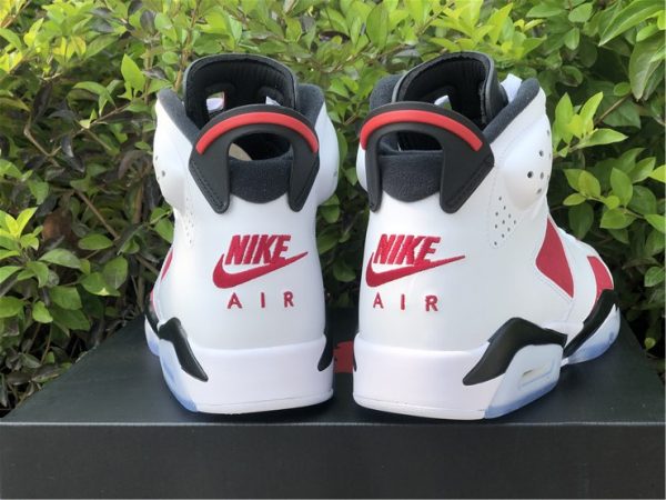 Air Jordan 6 Carmine nike air heel