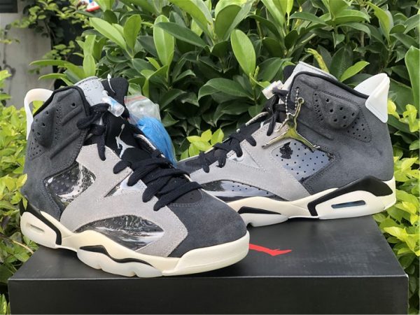 Air Jordan 6 Retro Tech Chrome smoke grey