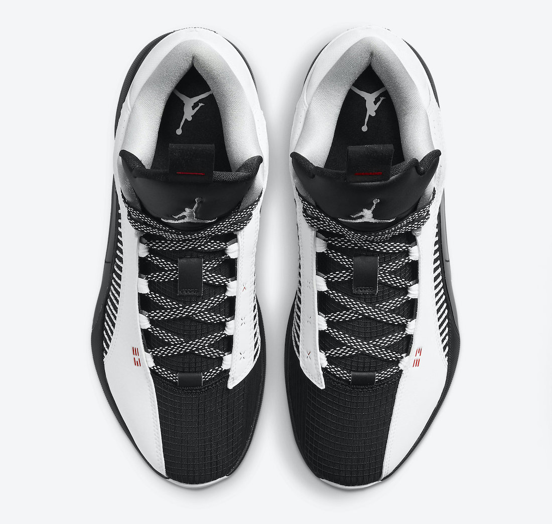 Black White Air Jordan 35 Low shoes