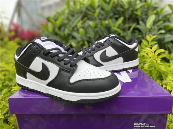 Nike Dunk Low Black White on sale