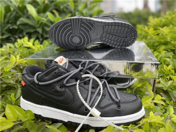 Off-White Nike SB Dunk Low All Black sale