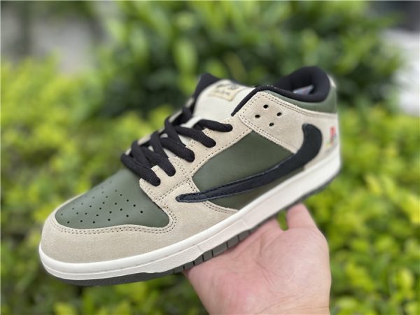 Olive Travis Scotts PlayStation Nike Dunk Low sneaker 2021