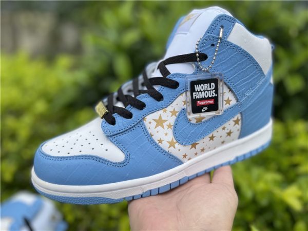 Supreme x Dunk High Pro SB Blue on hand sale