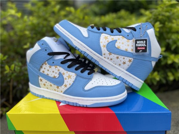 Supreme x Dunk High Pro SB Blue release info