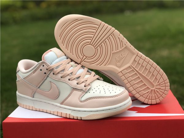 Women Nike Dunk Low Orange Pearl shoes