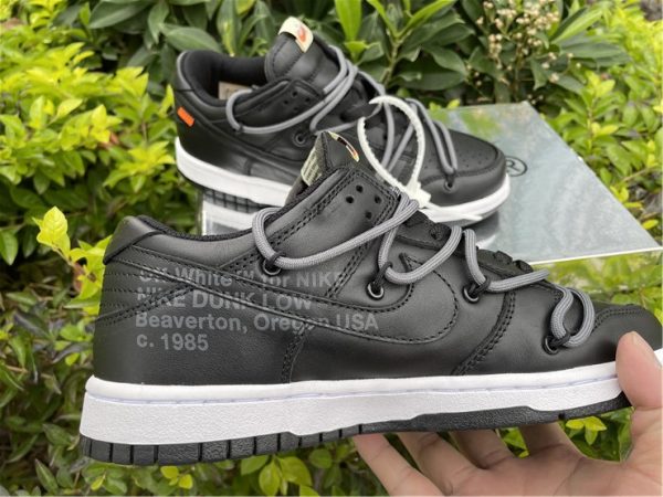 shop Off-White Nike SB Dunk Low All Black Anthracite