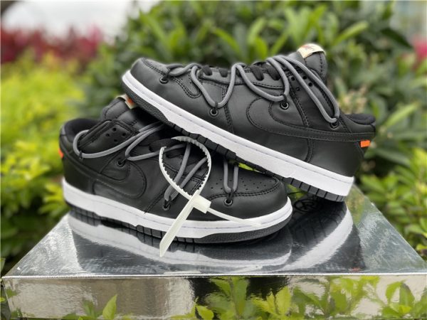 where to buy Off-White Nike SB Dunk Low All Black Anthracite