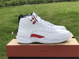 2021 Air Jordan 12 Twist White University