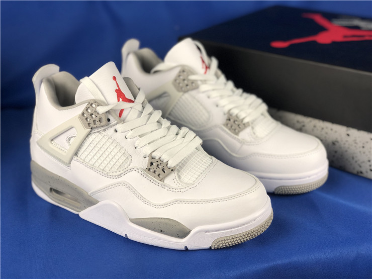 2021 Air Jordan 4 White Oreo