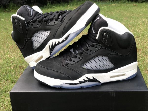 2021 Air Jordan 5 V Oreo White Cool Grey