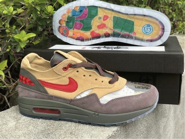 2021 Clot x Nike Air Max 1 KOD CHA Kiss of Death