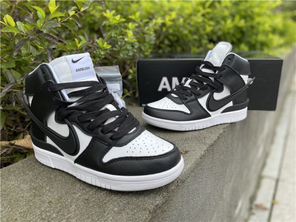 AMBUSH x Nike Dunk High Black White Sneaker