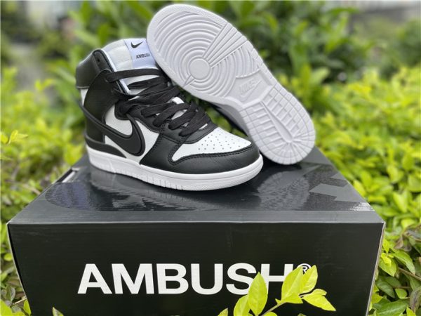 AMBUSH Dunk High Black White sneaker