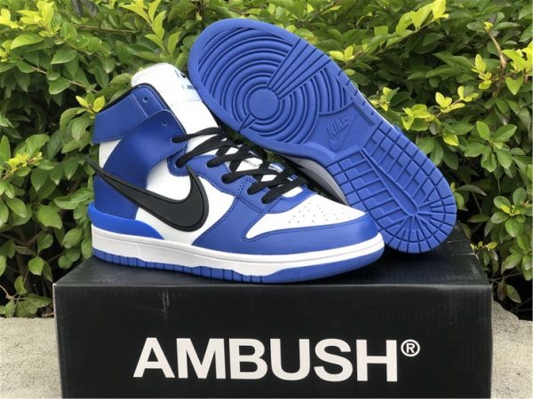 AMBUSH Dunk High Royal Blue bottom