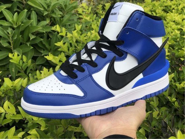 AMBUSH Dunk High Royal Blue on hand