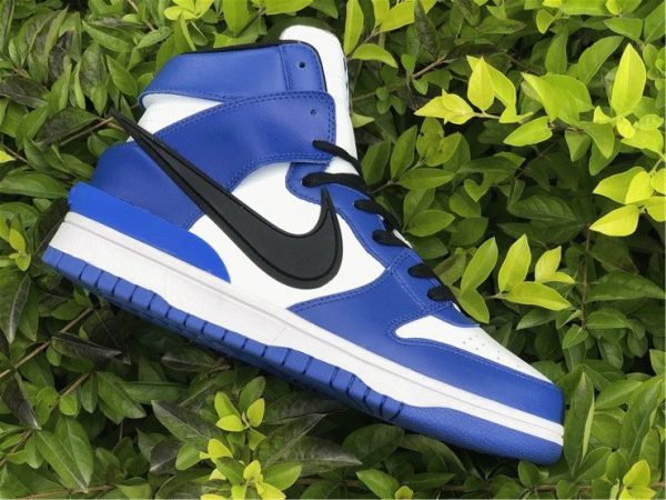 AMBUSH Dunk High Royal Blue panel