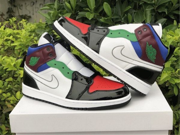 Air Jordan 1 Mid SE Multi-Color panel