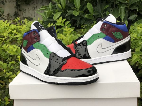 Air Jordan 1 Mid SE Multi-Color sneaker