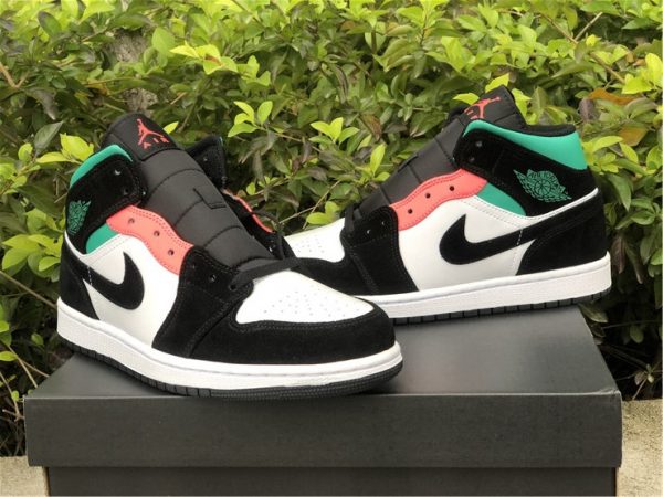 Air Jordan 1 Mid SE South Beach green sollar