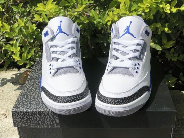 Air Jordan 3 Racer Blue CT8532-145 vamp