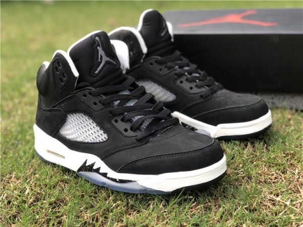 Air Jordan 5 V Oreo White Cool Grey shoes