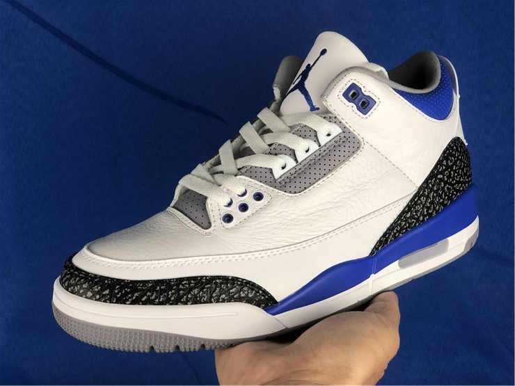 Air Jordans 3 Racer Blue