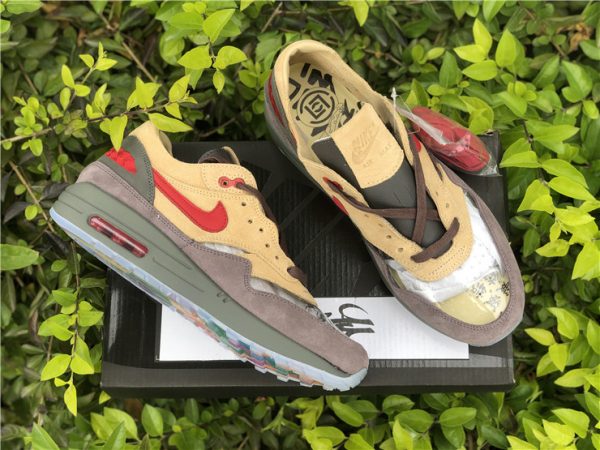 Clot x Nike Air Max 1 KOD CHA Kiss of Death for sale