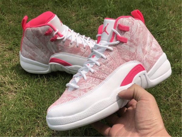 New Air Jordan 12 GS Arctic Pink