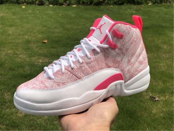 New Air Jordan 12 GS Arctic Pink on hand